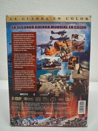 La Segunda Guerra Mundial en Color - 5 DVDs