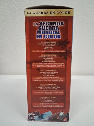 La Segunda Guerra Mundial en Color - 5 DVDs