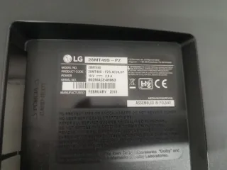 Televisor LG 28 Negro Smart TV