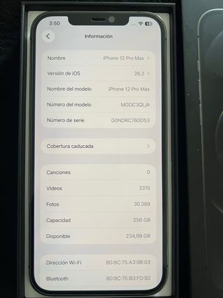 iPhone 12 Pro Max Space Gray