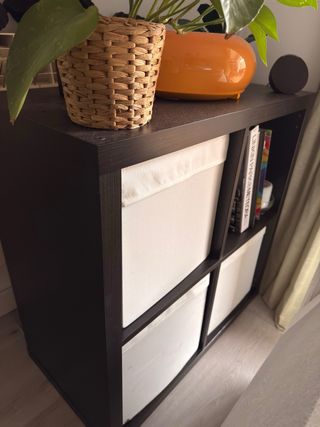 Mueble Ikea Kallax 2x2 Negro