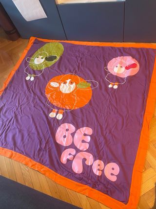 Manta infantil ovejas Be Free