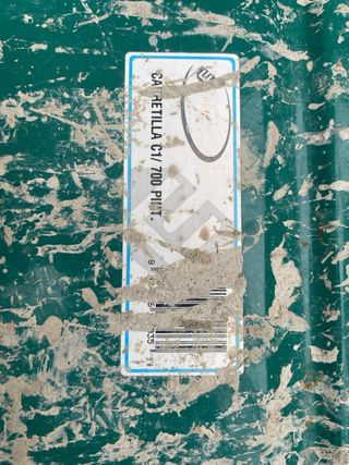 Carretilla de construcción verde