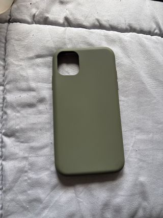 Funda móvil iPhone 11 verde