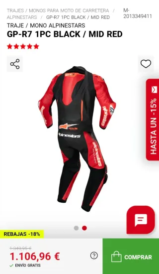 Mono Alpinestars GP-R7