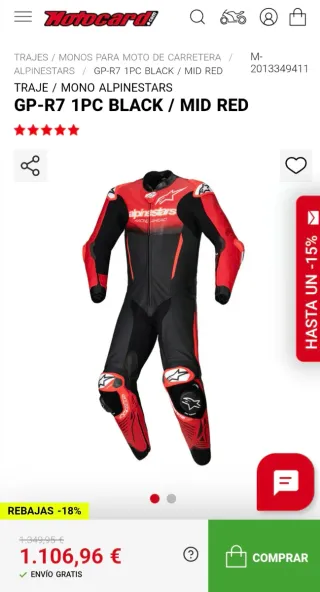 Mono Alpinestars GP-R7