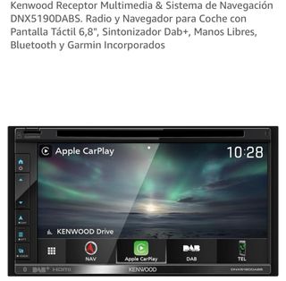 Navegador GPS Kenwood DNX5190DABS