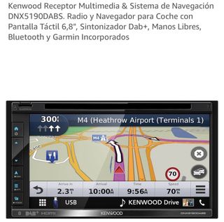 Navegador GPS Kenwood DNX5190DABS