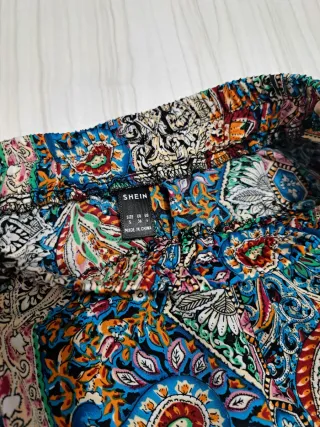 Falda larga estampado paisley