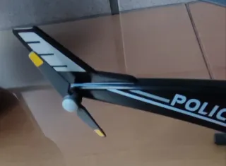 Helicóptero Policía Playmobil