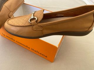 Zapatos planos 24 HORAS beige