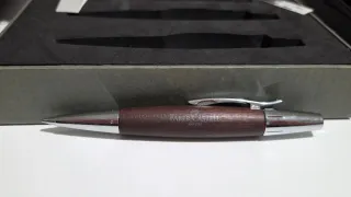 Set Regalo Faber-Castell e-motion Wood/Chrome