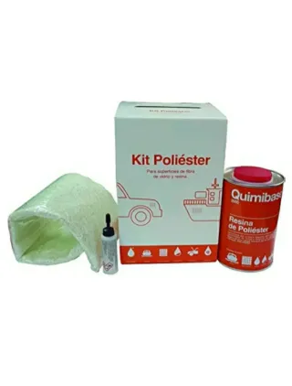 RESINA POLIESTER 1KG + CATALIZADOR MAT-300