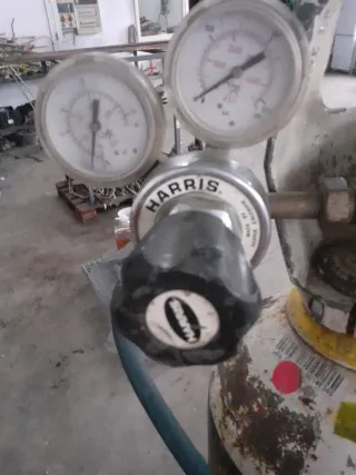 Soplete Harris con carro y mangueras