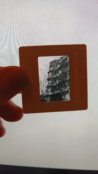 30 Diapositivas Antiguas BCN Gaudí