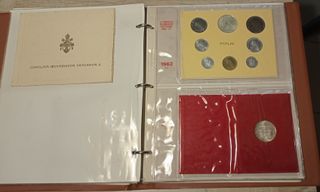 #1142a –Serie COMPLETA monete VATICANO Giovanni 23