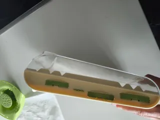 Mandolina Cortador Verduras Beige/Verde