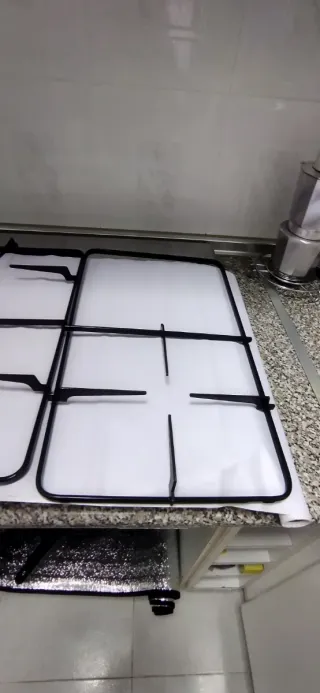 Rejillas Cocina Gas Butano Metal Papel
