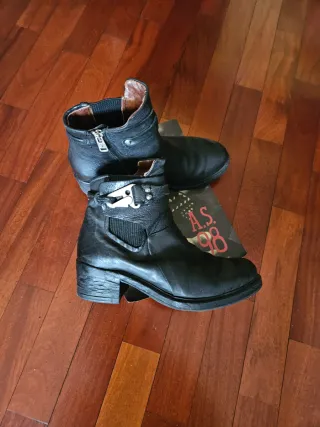 Stivali biker A.S.98 neri