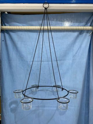 Colgante porta velas para 6 velas