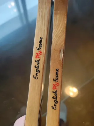 Raqueta tenis madera colección decoración vintage