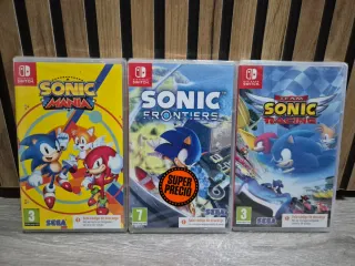 Sonic Mania, Frontiers y Team Sonic Racing NUEVOS