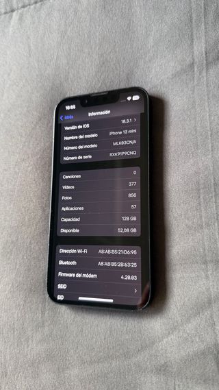 iPhone 13 mini Azul Marino