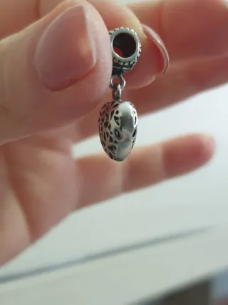 Colgante Corazón Filigrana Compatible Pandora