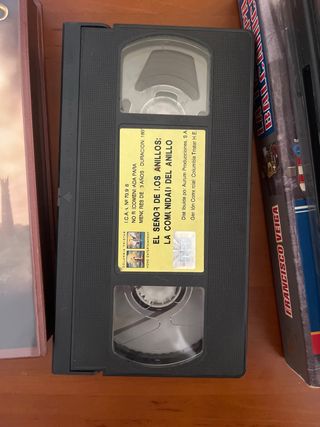 VHS El Señor de los Anillos