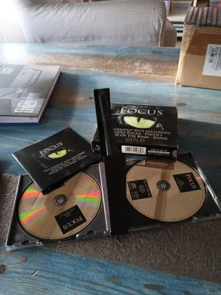 Lote 3 CDs Focus - The Greatest Hits