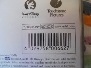 CD PESADILLA ANTES NAVIDAD,BANDA SONORA EN ESPAÑOL