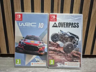 Pack Juegos Nintendo Switch WRC 10 y Overpass