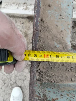 Topos 1'83cm de tractor