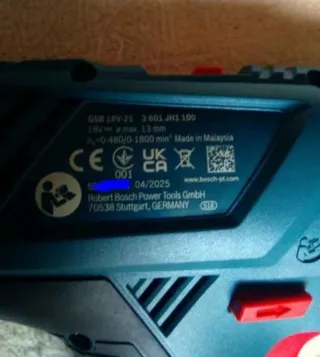 NUEVO Taladro Percutor Bosch GSB 18V-21 55NM