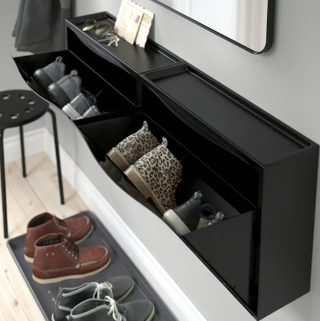 Zapatero IKEA Trones Negro