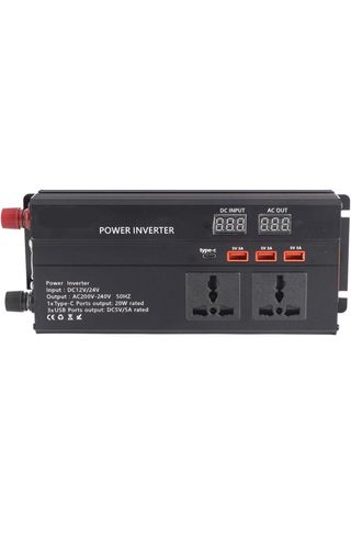 Inversor Corriente 12/24V 220V 1000W Nuevo