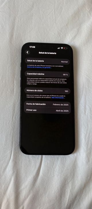 iPhone 16 Pro Max 256GB Negro Mate