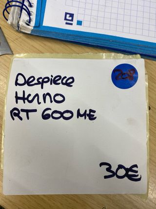 Despiece Horno RT 600 ME