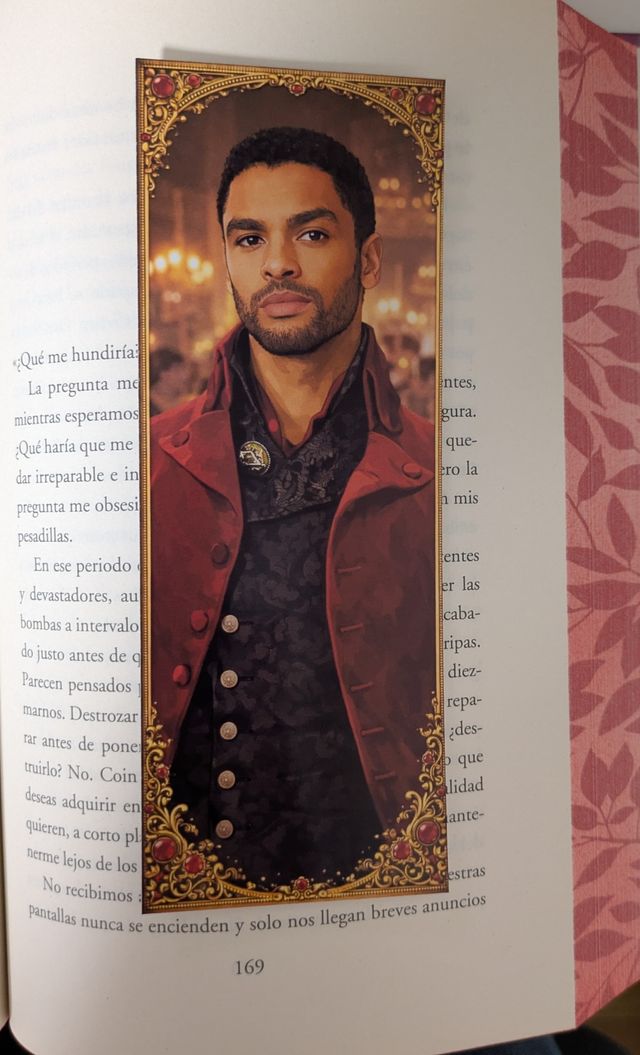 Marcapáginas Simon Bridgerton