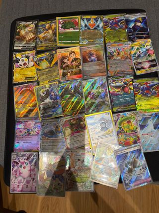 Lote Cartas Pokémon EX y Entrenador
