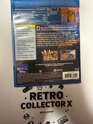 Blu-ray Hermano Oso Disney Clásicos Español