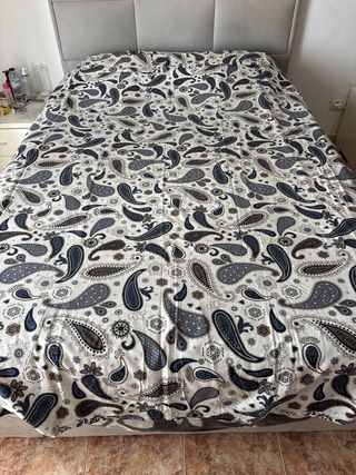 Capa de edredão algodão c/ 2 almofadas