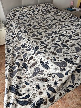 Capa de edredão algodão c/ 2 almofadas