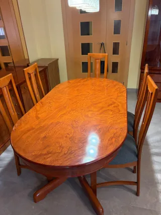 Conjunto Muebles Comedor Madera