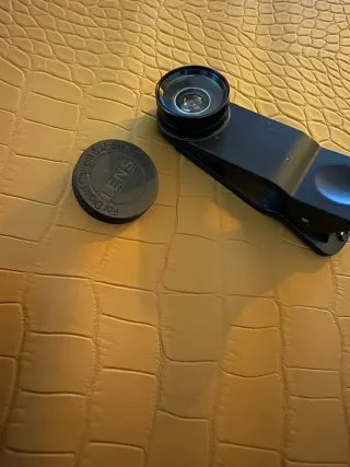 Lente clip para móvil (iPhone y otros)