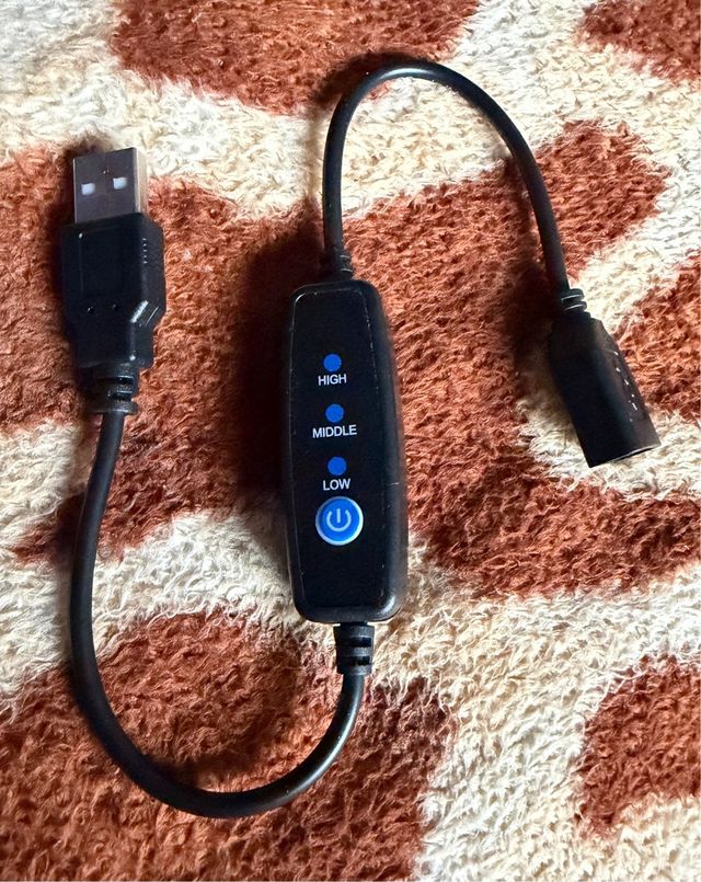 CINTA CALENTADORA USB LENTES Y TELESCOPIOS - USB