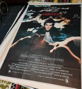 Cartel Drácula 1979 Frank Langella