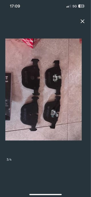 Pastillas traseras bmw