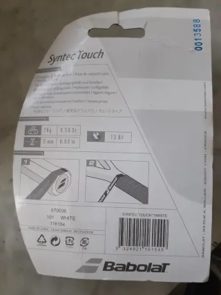 Babolat Syntec Touch Grip Bianco