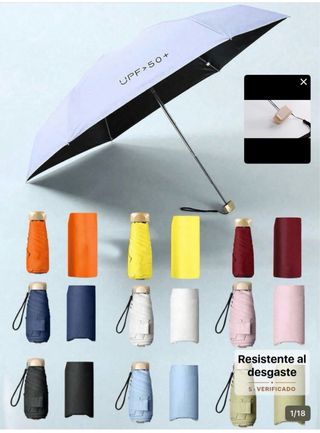 Mini Paraguas Plegable UPF 50+